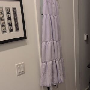 Women's Lavender Tiered Maxi Dress